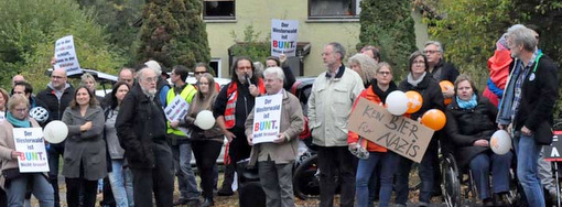 Demo am Tag der Deutschen Einheit: Der Westerwald ist bunt 