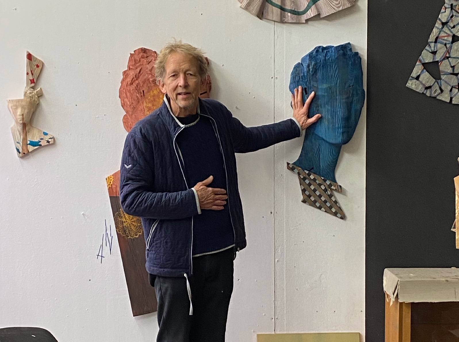 Der Künstler Reinhard Voss. (Foto: Michael Wagener)