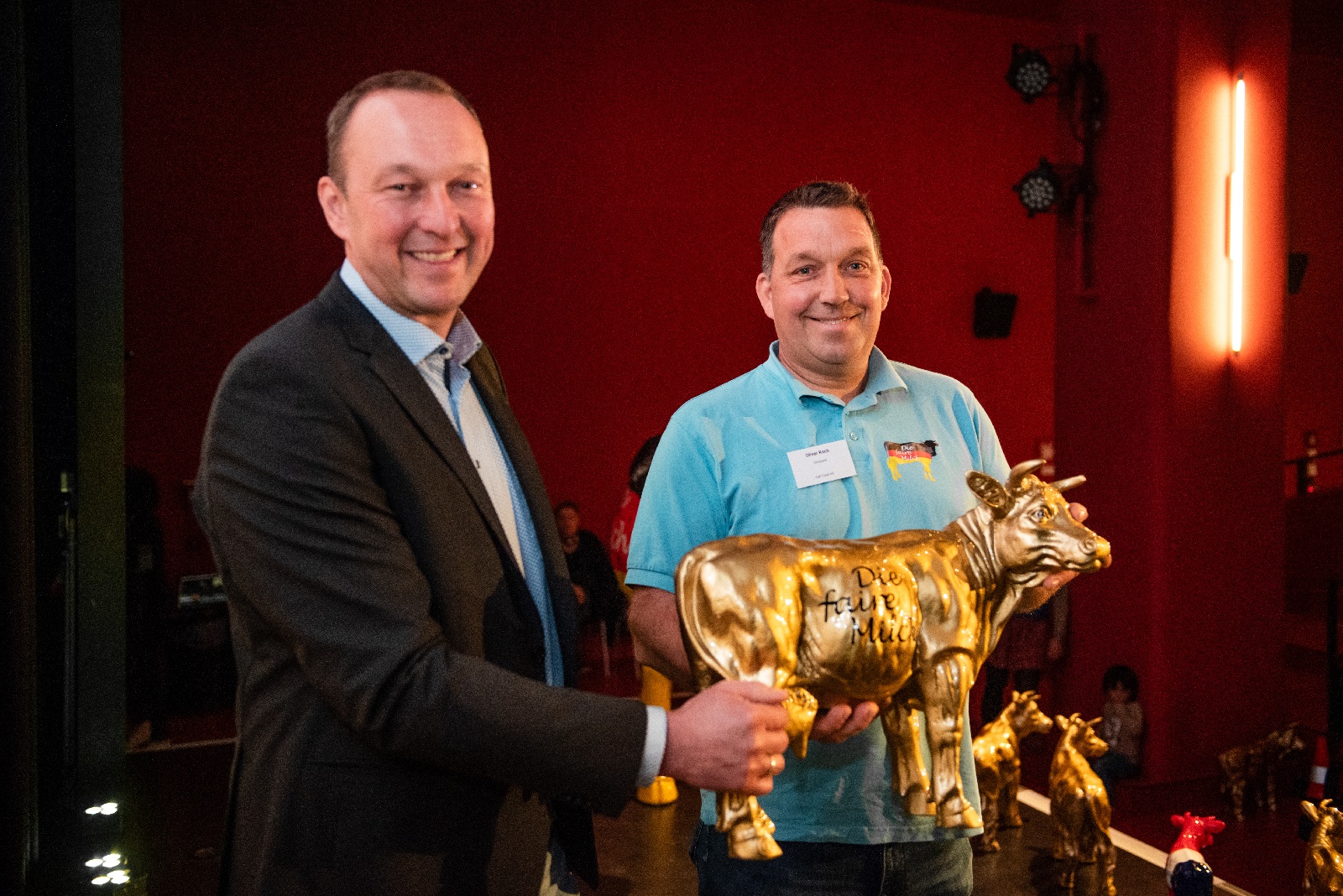 Auszeichnung fr Engagement: Westerwlder Milchbauer erhlt Goldene Faironika