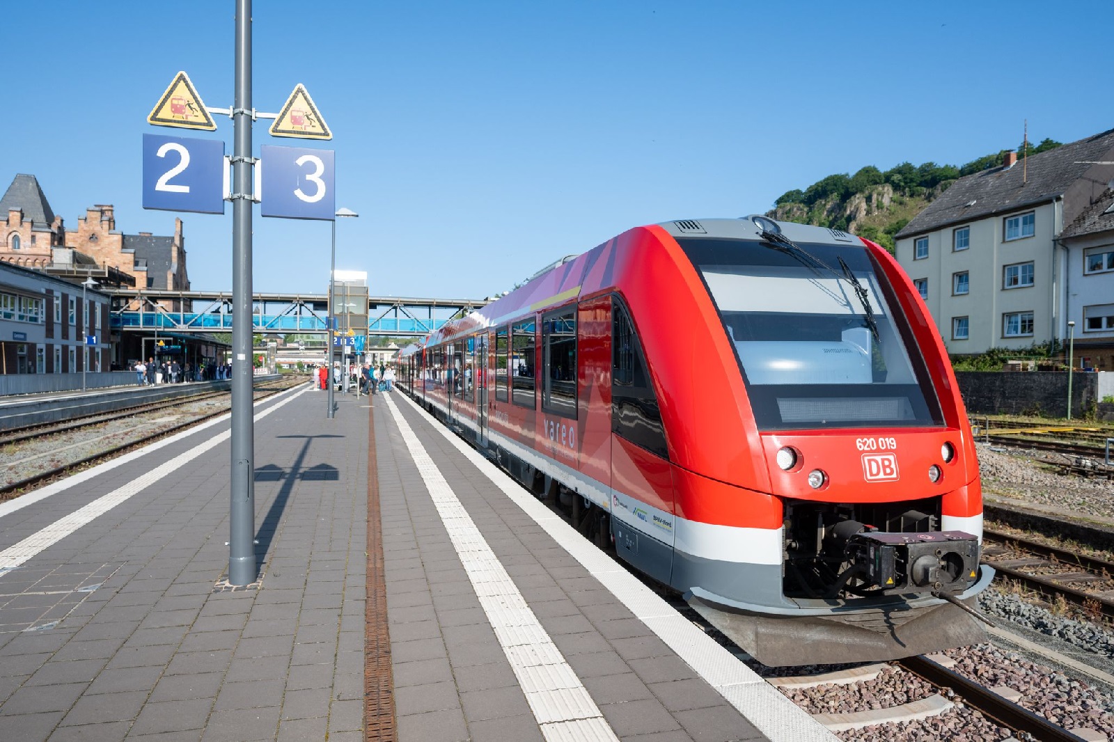Bahnverkehr. (Foto: Harald Tittel/dpa)