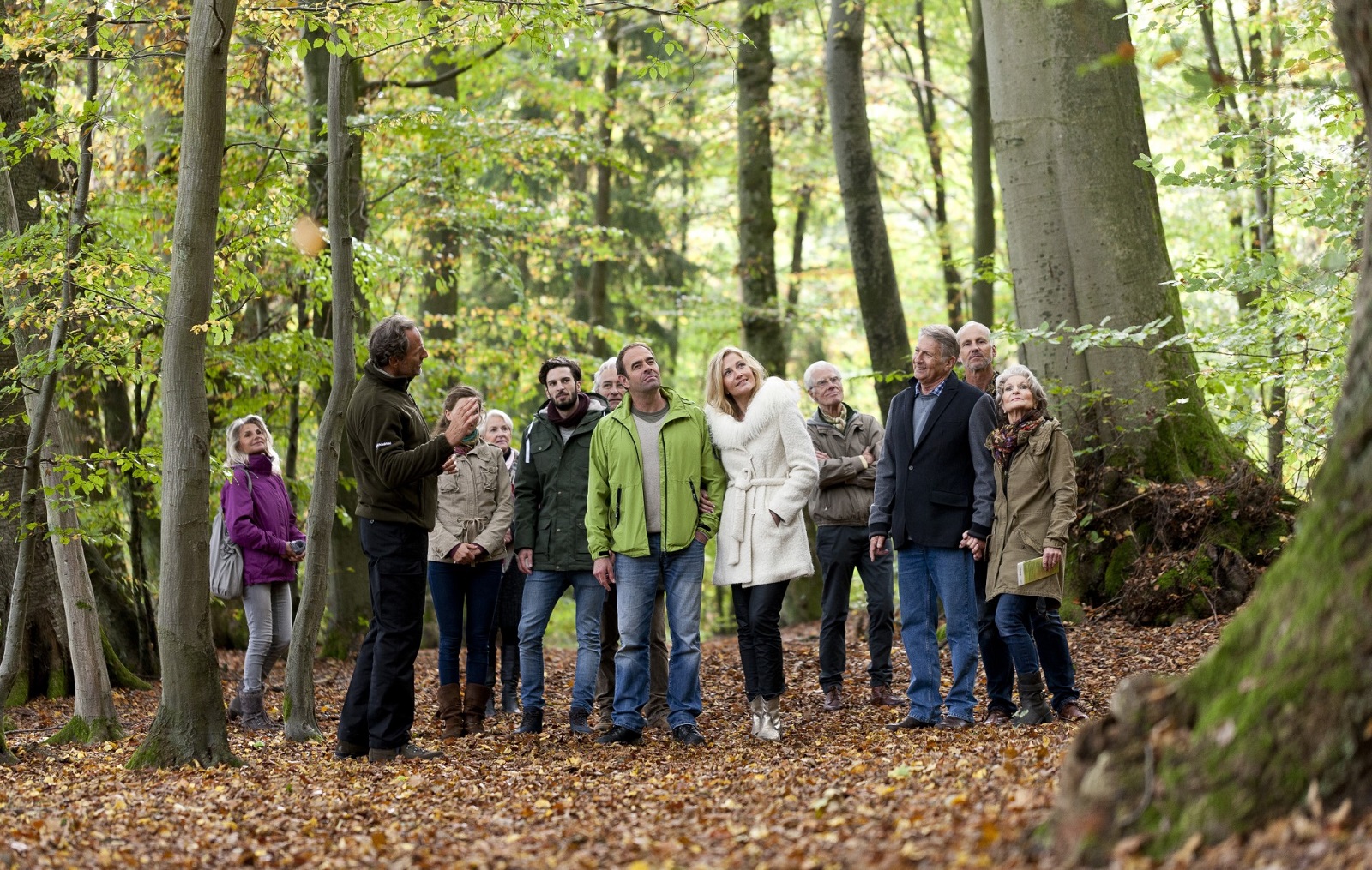 Waldfhrung im FriedWald. (Fotoquelle: FriedWald GmbH)