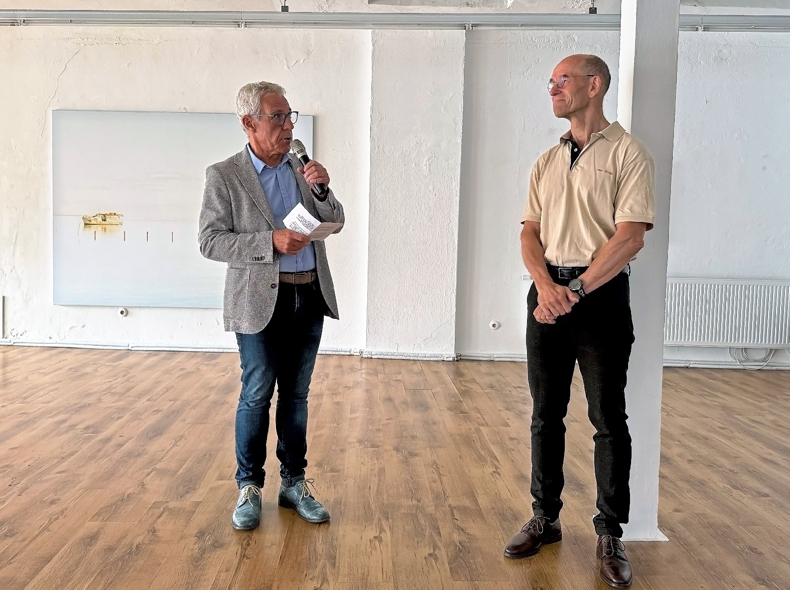 V.l.: Norbert Boden, Rainer Zerback. (Foto: Ines Langs)