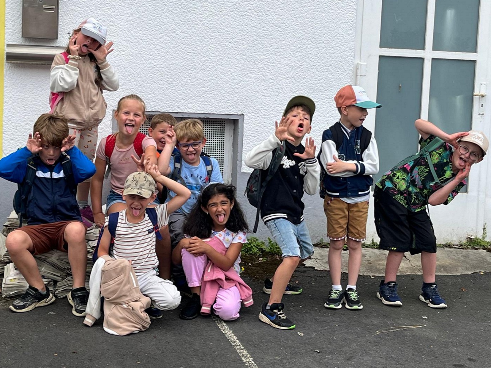 Lustige Grimassen und tolle Stimmung. (Fotoquelle: Nicole Emmler / prOju Bad Hnningen)