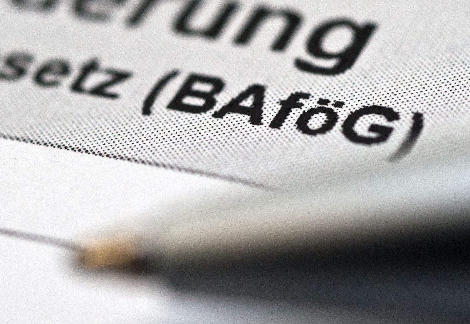 Bafg-Antrag. (Foto: Andrea Warnecke/dpa-tmn/dpa)