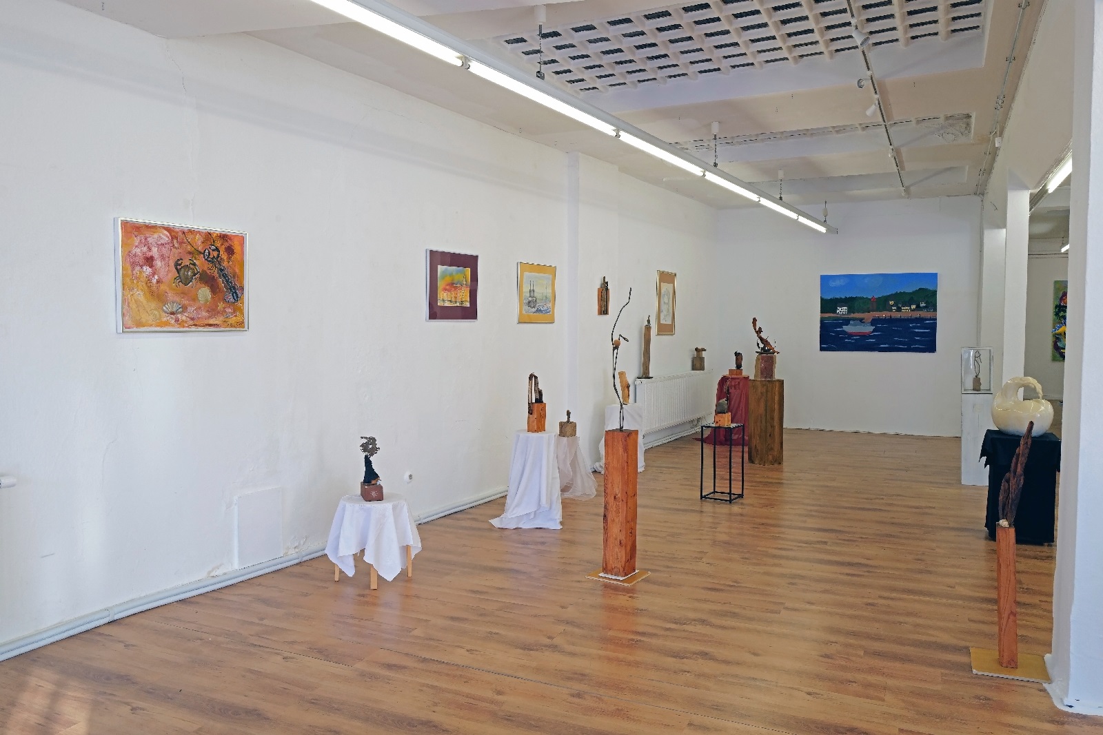 Impression von der Ausstellung. (Foto: Ines Langs)