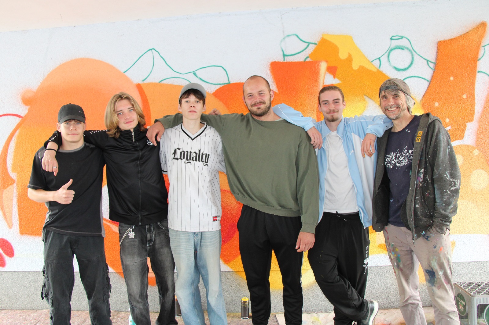 Graffiti-Projekt in Hamm (Sieg) erffnet neue Perspektiven