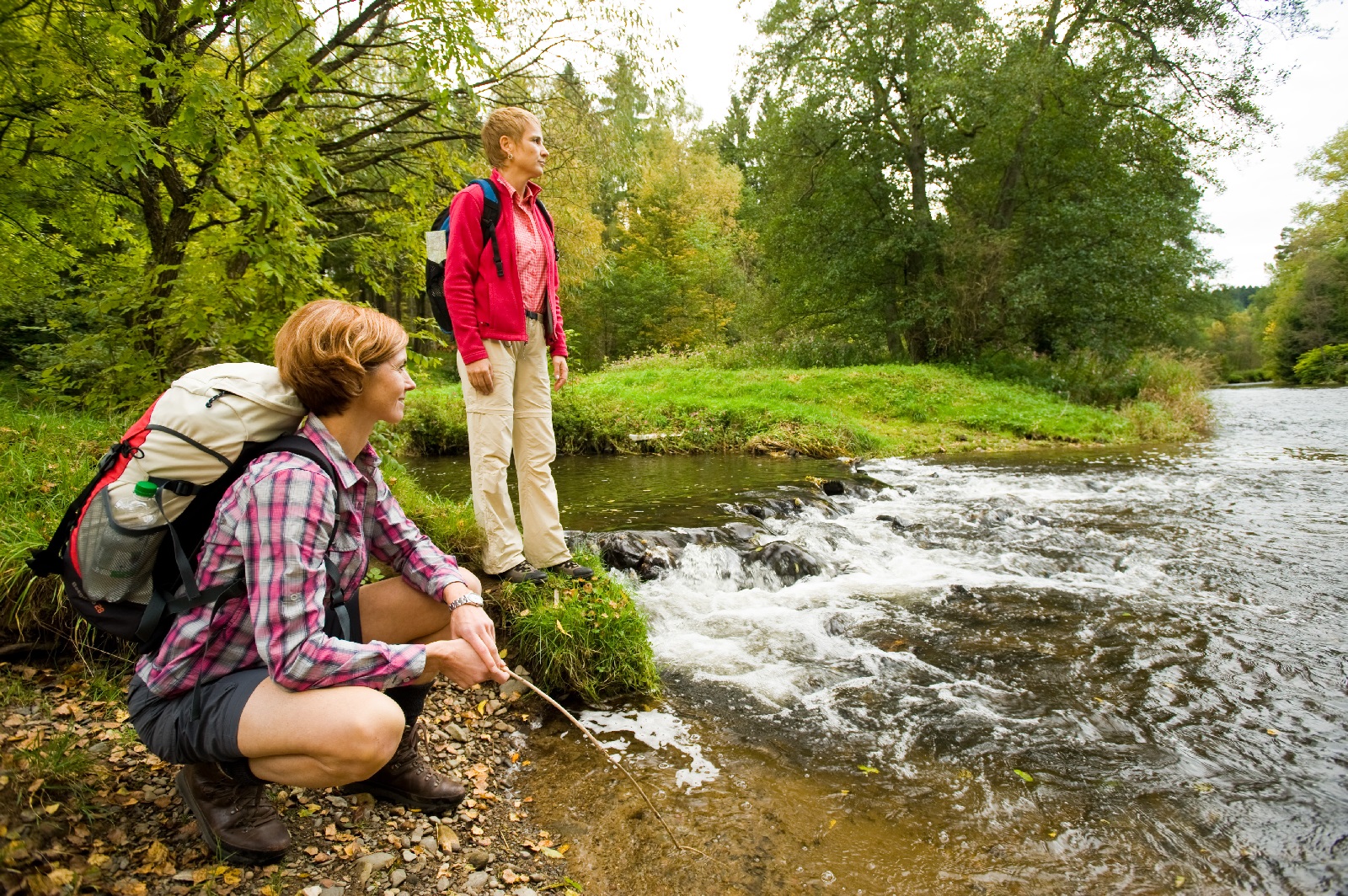Zusammenfluss der groen und kleinen Nister. (Foto: Dominik Ketz)