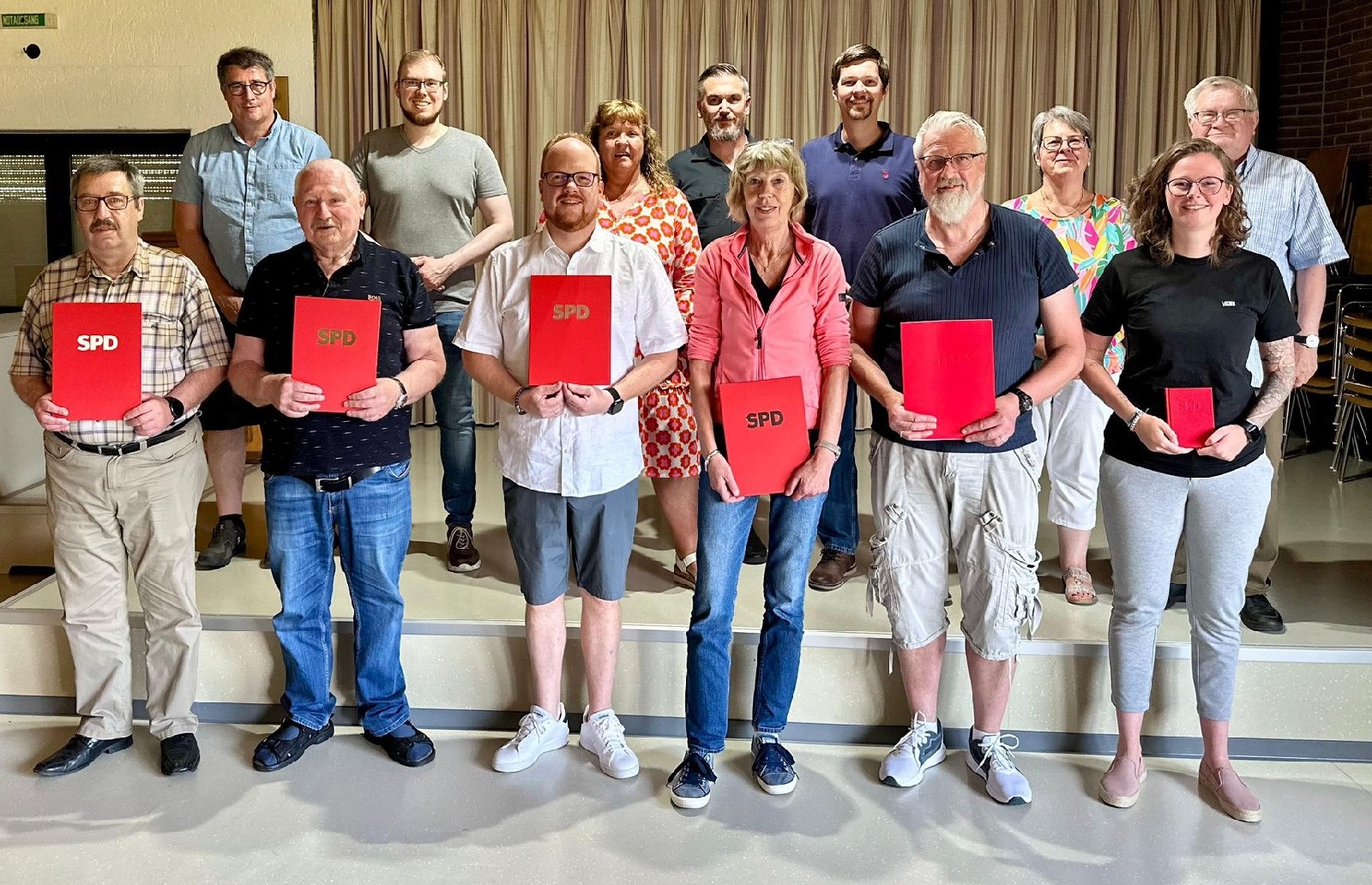 SPD Kirchen ehrt langjhrige Mitglieder in Katzenbach