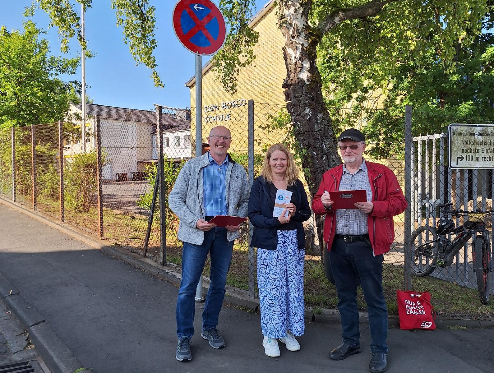 ACE berprft Schulwege: Sicherheit an der Don-Bosco-Schule in Herdorf unter der Lupe
