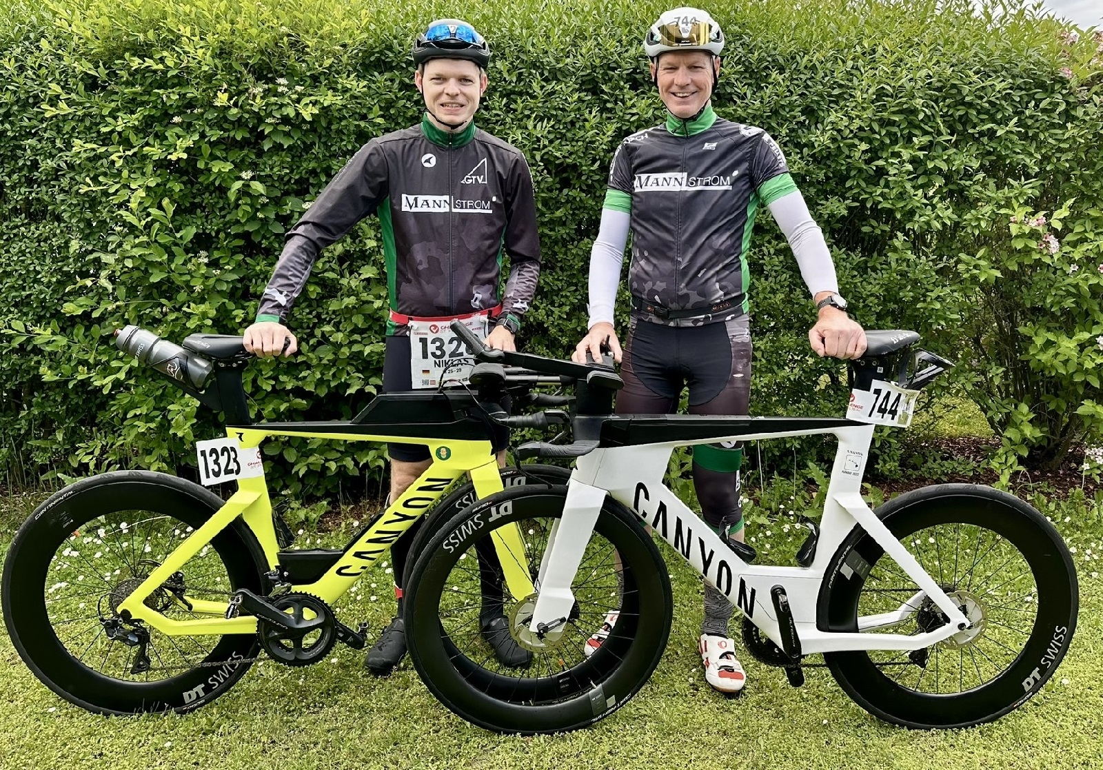 Vater und Sohn aus Puderbach meistern Triathlon in St. Plten