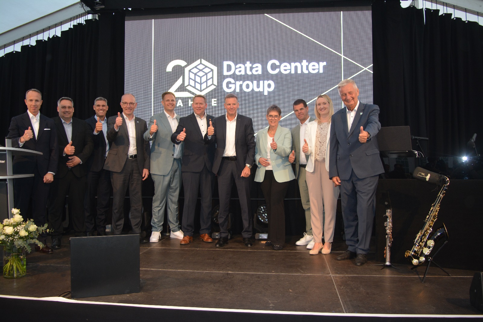 Data Center Group in Wallmenroth feierte ihr 20-jhriges Firmenjubilum