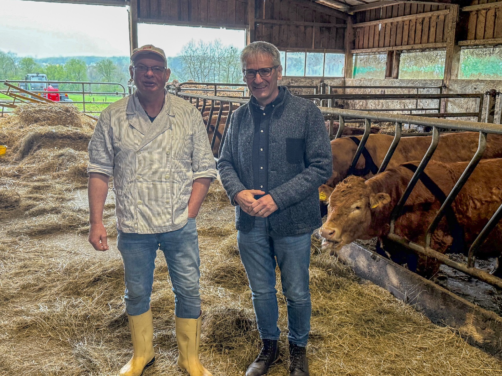 Besuch auf dem Biohof: Hendrik Hering erkundet regionale Lebensmittelproduktion