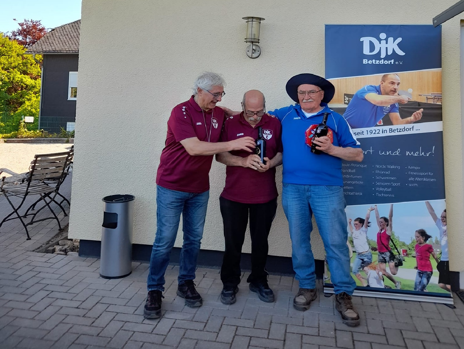 Sieger: Das Team Franco Attianese und Toni Montouori (Fotoquelle: DJK Betzdorf e.V.)