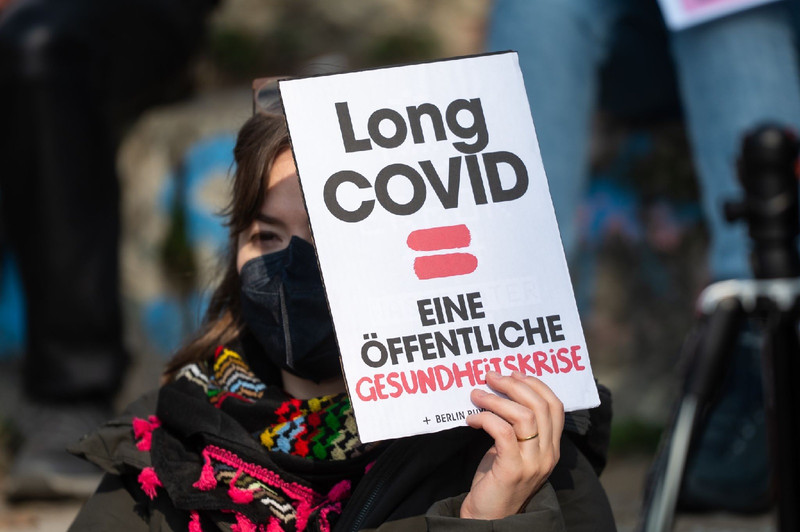 Internationaler Long Covid Awareness Day. (Foto: Christophe Gateau/dpa)