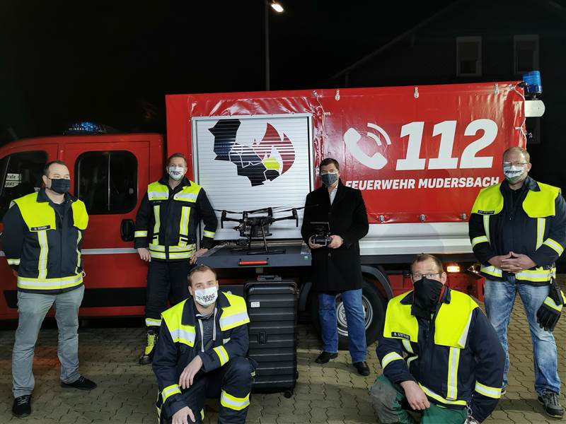 Mehr Effizienz und Erleichterung: Neue Drohneneinheit fr die Feuerwehr der VG Kirchen