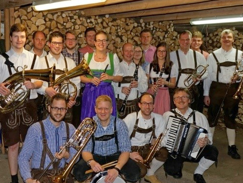 Garanten fr gute Stimmung beim Bruchertseifener Oktoberfest: die Dicken Backen der Stadt- und Feuerwehrkapelle Wissen. (Foto: Veranstalter) 