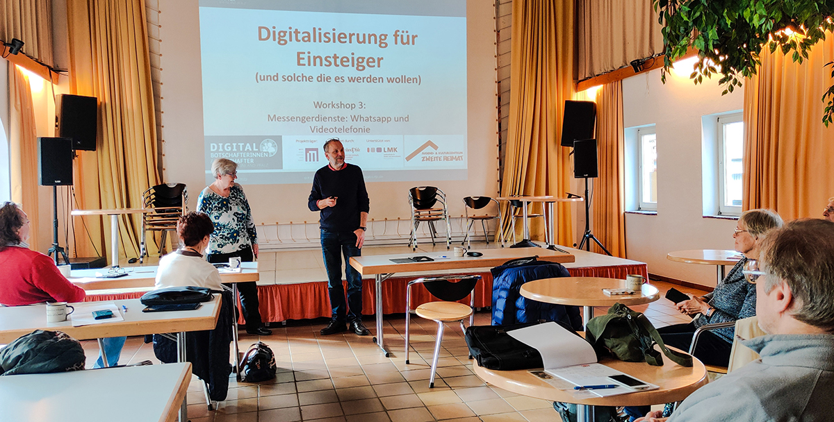 Die Workshops erfreuen sich groer Beliebtheit. (Foto: Zweite Heimat)