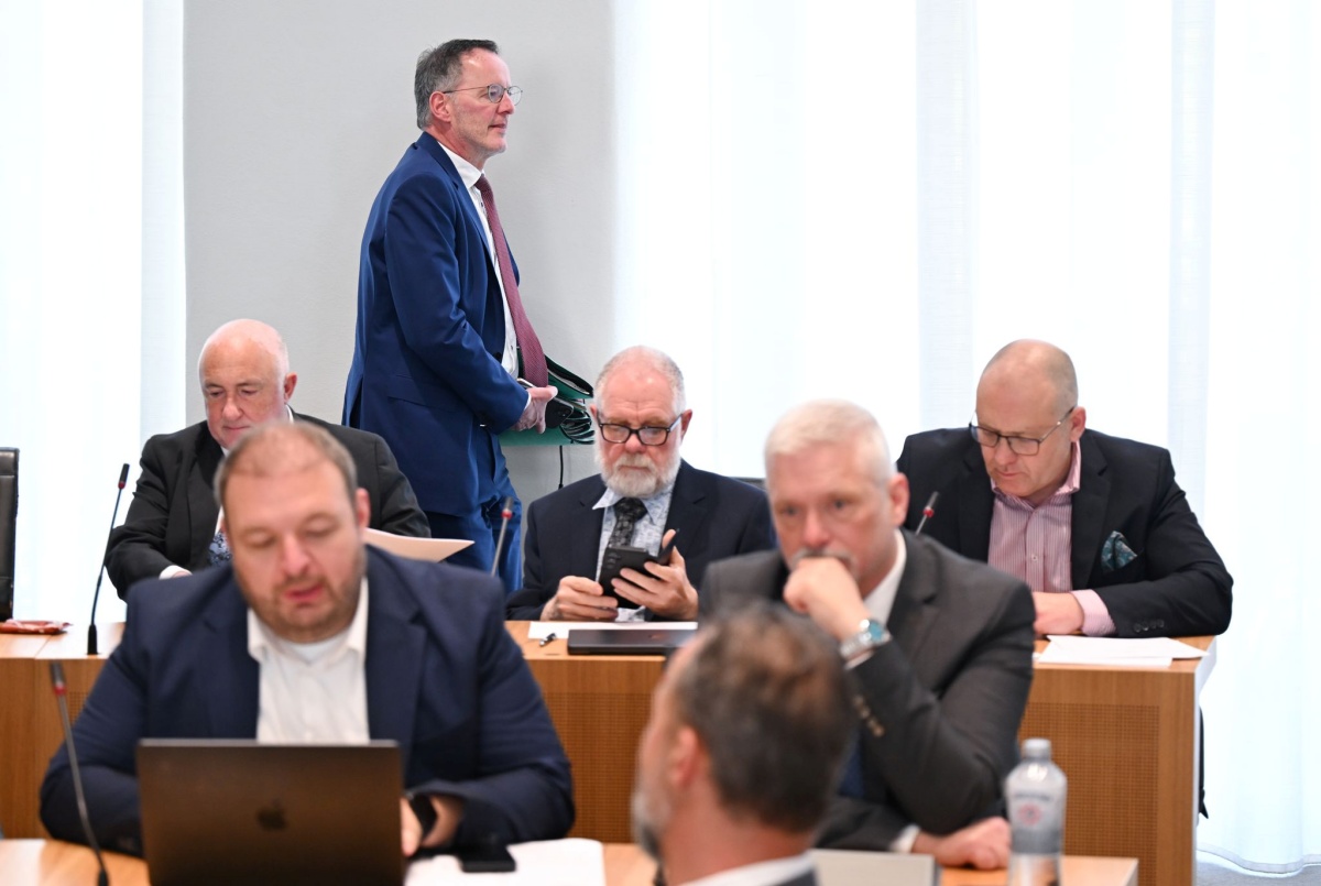 Plenarsitzung Landtag Rheinland-Pfalz (Foto: Arne Dedert/dpa)