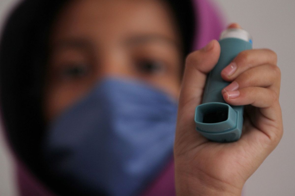 Asthma. (Foto: Oscar Ramrez/NOTIMEX/dpa)