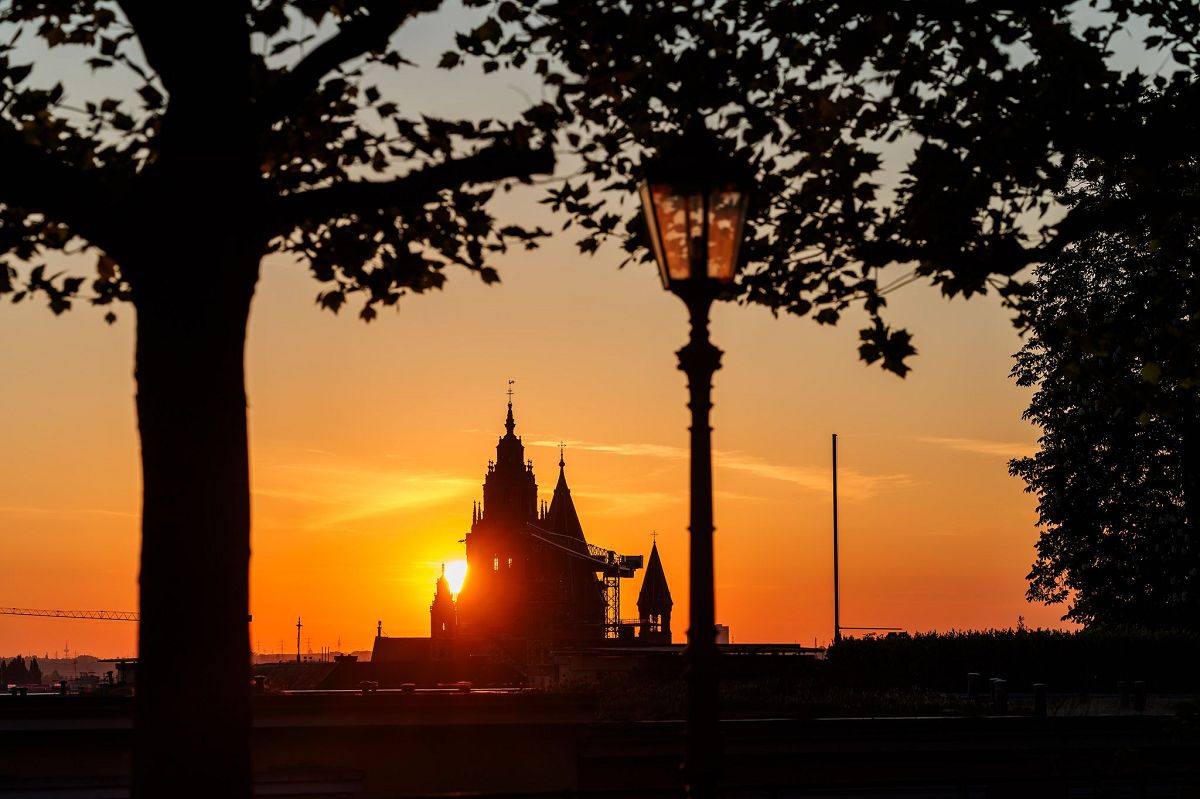 Morgens in Rheinland-Pfalz. (Foto: Jrg Halisch/dpa)