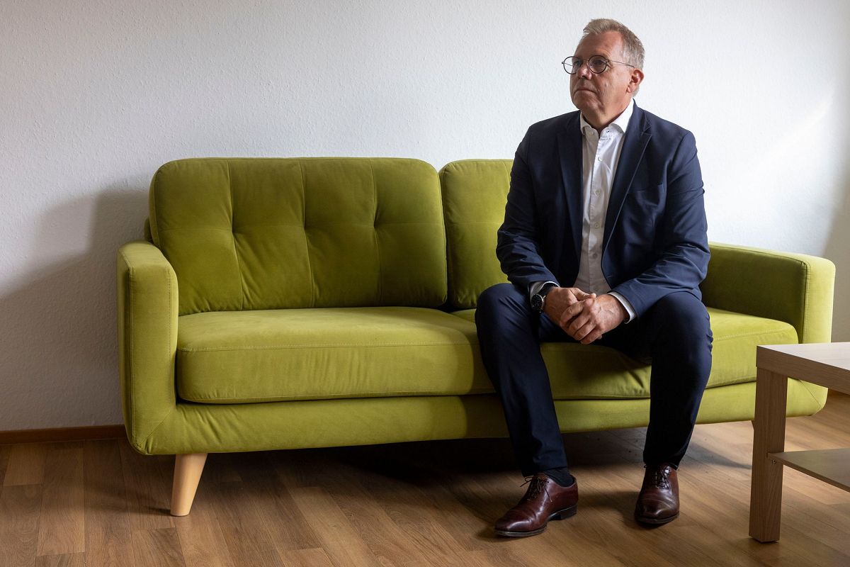 LVU-Pr�sident Johannes Heger. (Foto: Helmut Fricke/dpa)