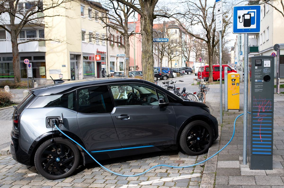 Ladestation - Elektroauto. (Foto: Sven Hoppe/dpa)