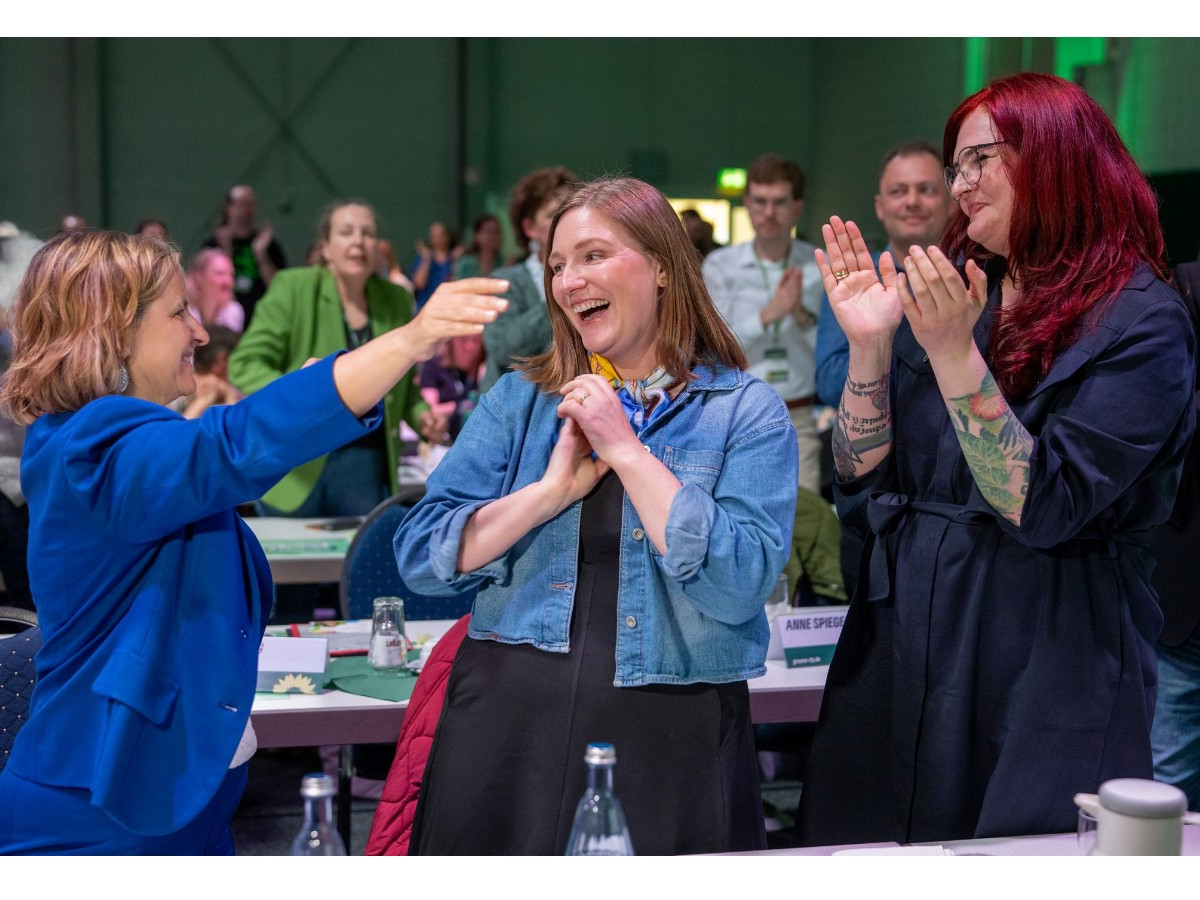 Gr�ne Rheinland-Pfalz. (Foto: Harald Tittel/dpa)