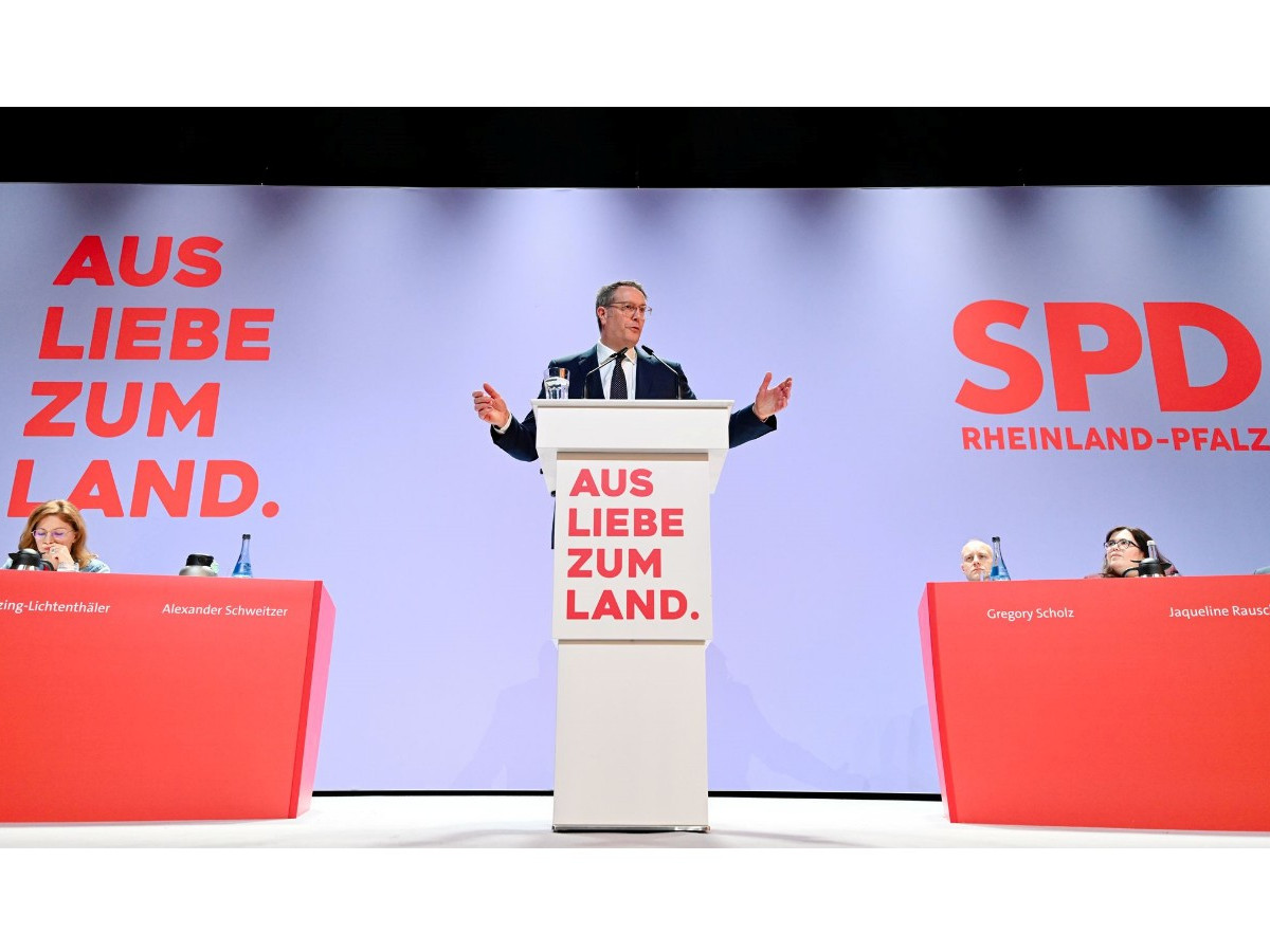 Landesparteitag der SPD Rheinland-Pfalz. (Foto: Uwe Anspach/dpa)