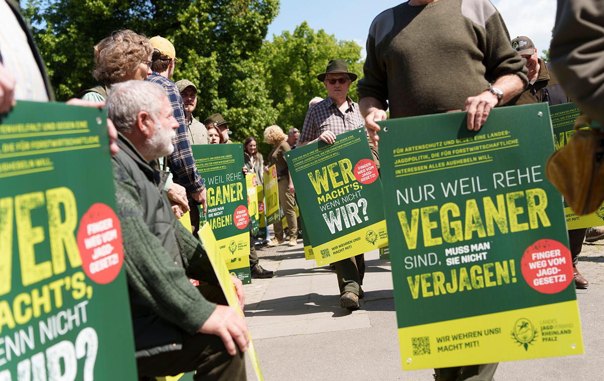 Heftige Debatte um Jagdgesetz im rheinland-pflzischen Landtag