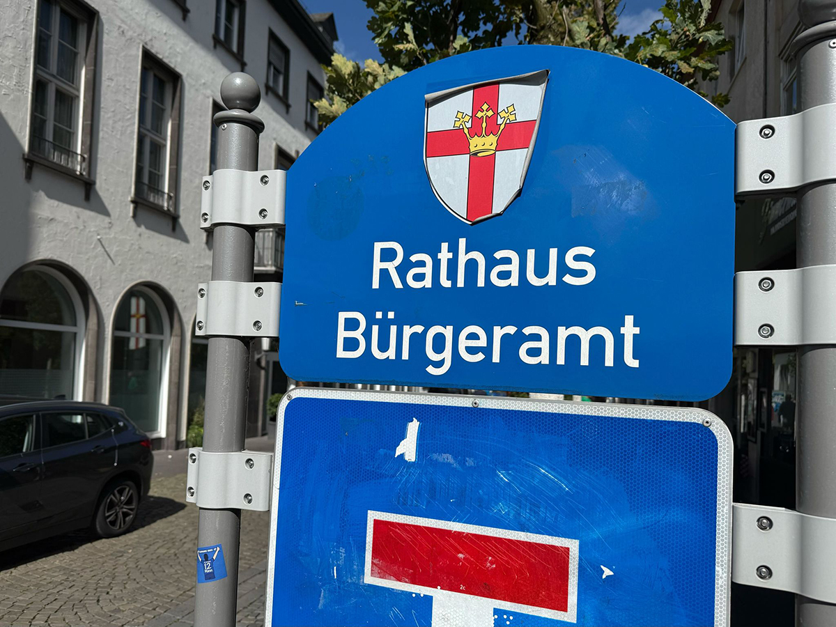 Brgeramt Koblenz. Foto: Mona Wenisch/dpa