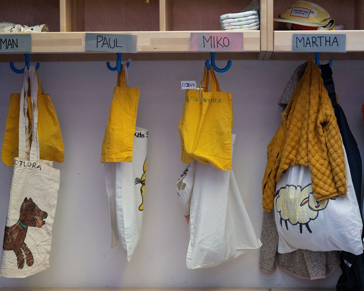 Personalausstattung in Kitas . Foto: Boris Roessler/dpa