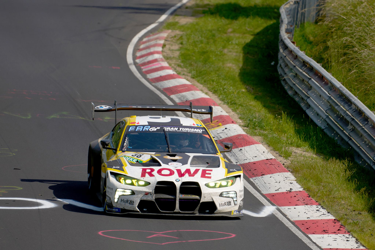 24h-Rennen auf dem Nrburgring. Foto: Thomas Frey/dpa