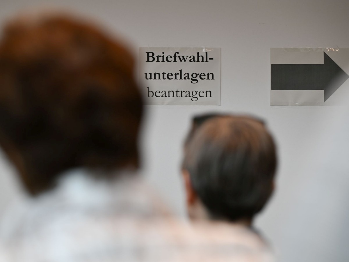 Briefwahlb�ro der Stadt Mainz (Foto: Arne Dedert/dpa)