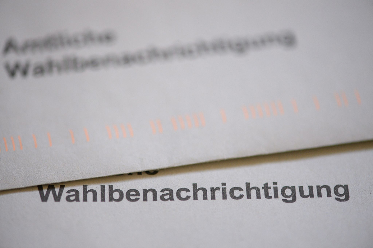 Sachsen w�hlt den Bundestag. Foto: Klaus-Dietmar Gabbert/dpa-Zentralbild/dpa