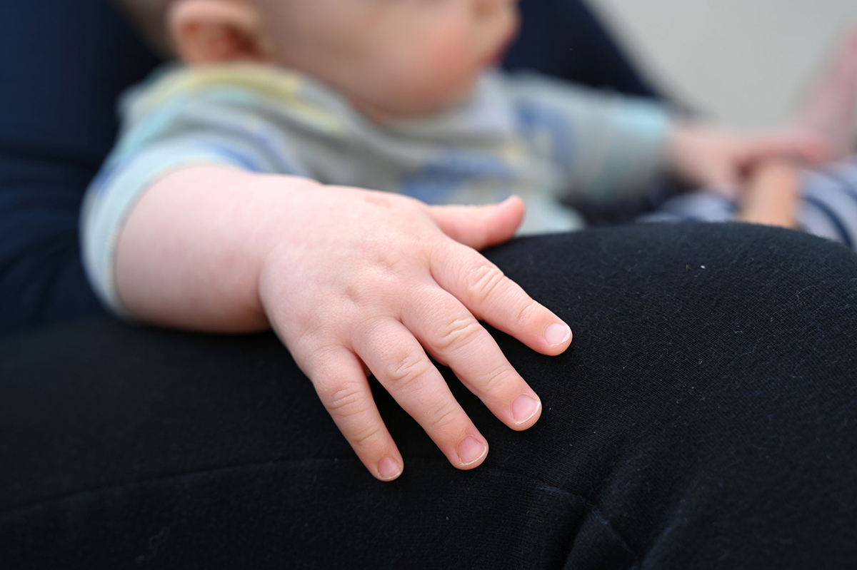 Symbolbild Baby. Foto: Elisa Schu/dpa