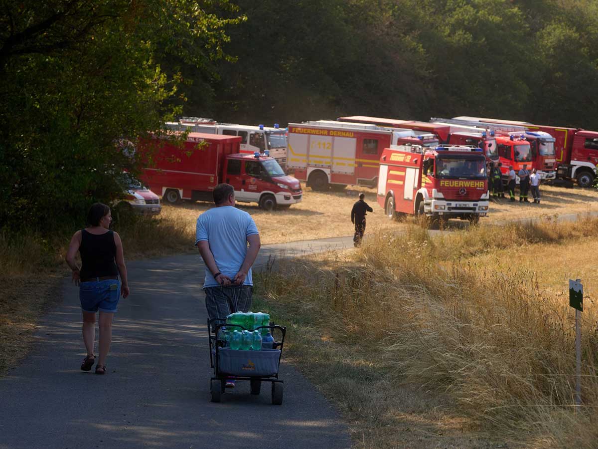 Großbrand bei Langscheid entfacht Welle der Hilfsbereitschaft in Rheinland-Pfalz