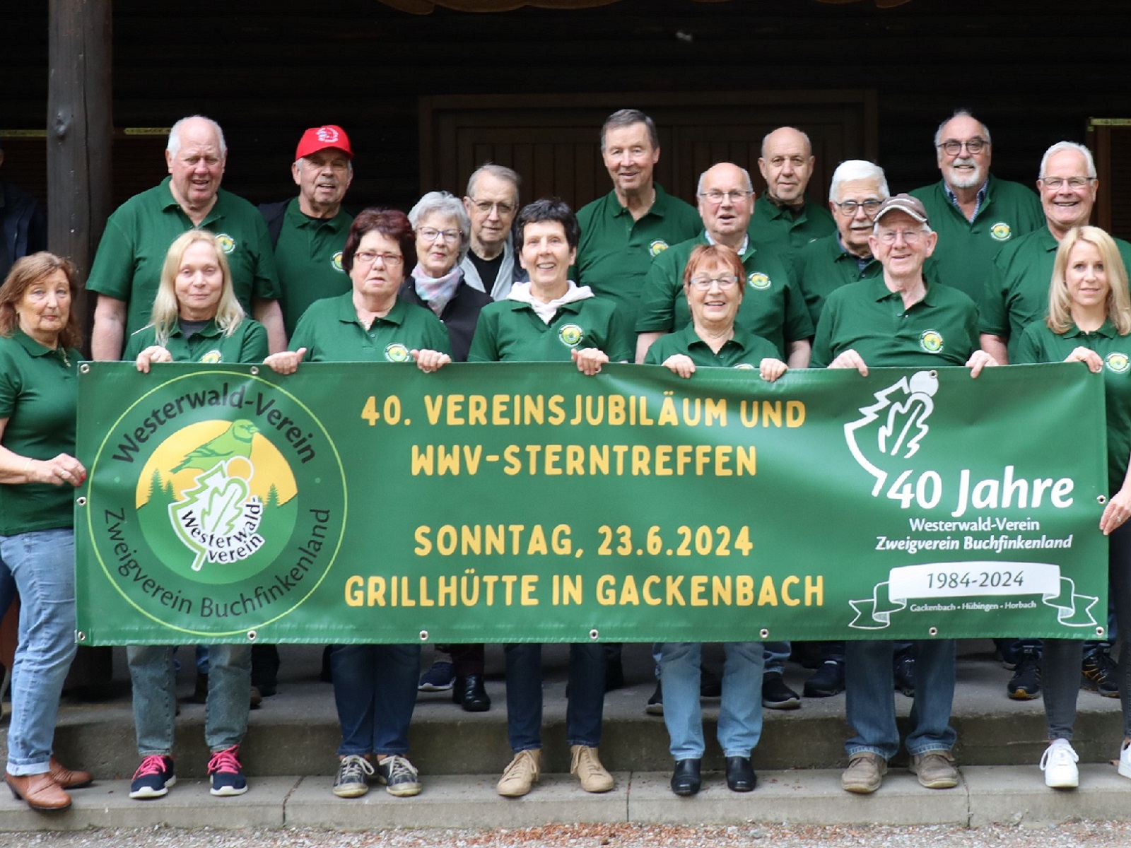 Die Mitglieder des gastgebenden Zweigvereins Buchfinkenland im Westerwald-Verein freuen sich auf das Jubilum am 23. Juni und das Sterntreffen aller WWV-Zweigvereine. (Foto: Uli Schmidt)