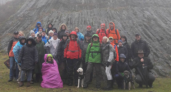 Lauftreff des VfL Wehbach lud zur Winterwanderung 