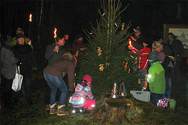 Eine besondere Winterwanderung in Daufenbach