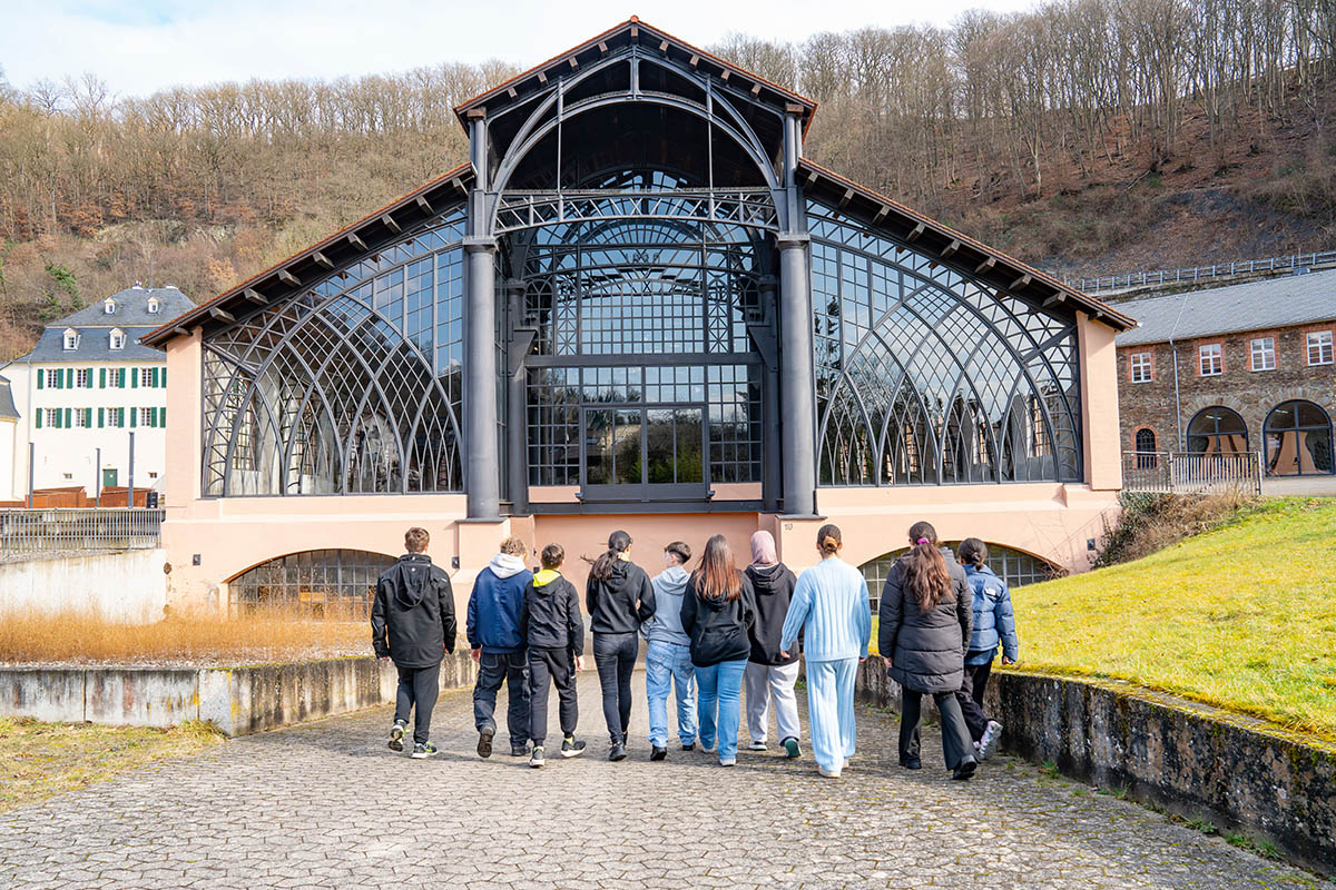 Industriekultur hautnah erleben - Schlerprojekt an der Sayner Htte