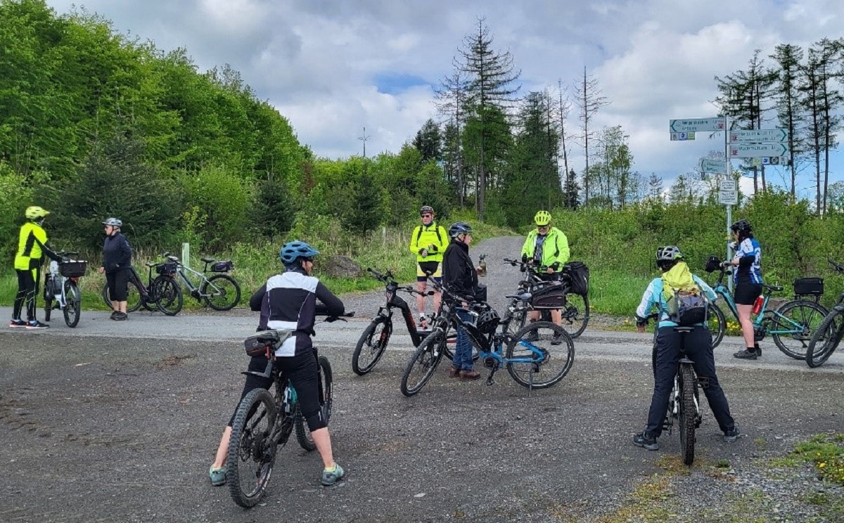 Die E-Bike Tour fand bei den Teilnehmern groen Anklang. (Foto: privat)