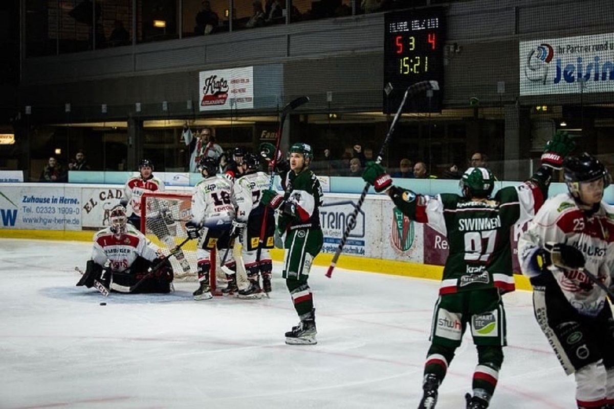 Eishockey: Rockets unterliegen in Herne