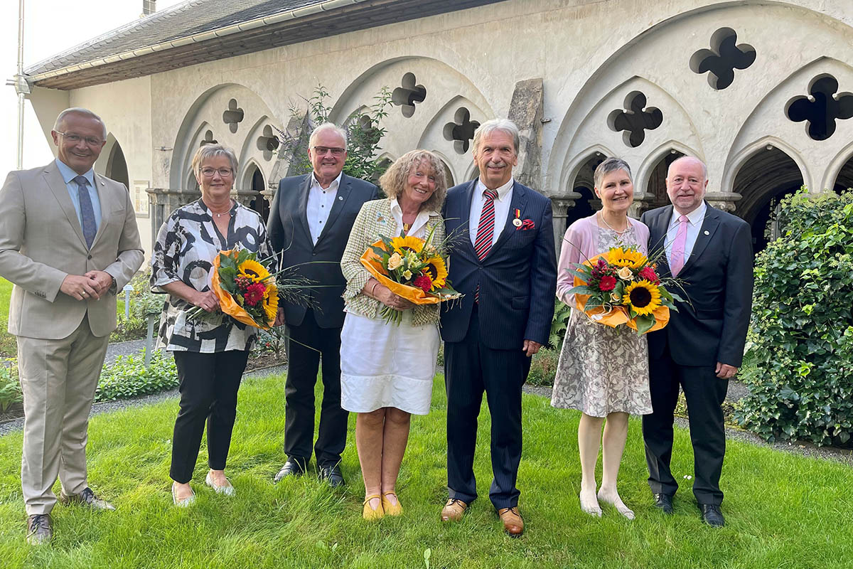 Hohe Auszeichnungen fr Bruno Hoffmann, Stephan Schwarz und Dietrich Rhle