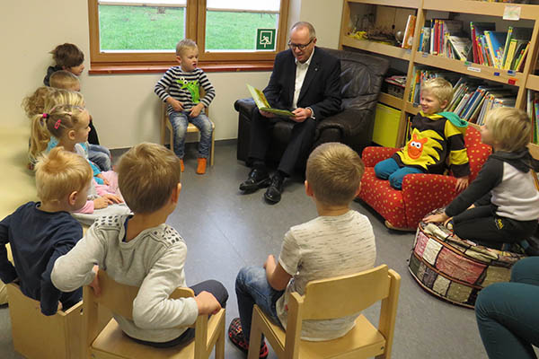 Wir zwei gehren zusammen - Enders liest in Rotter Kita