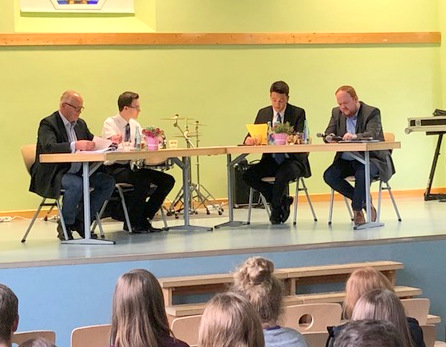 Landrats-Kandidaten diskutierten an der IGS Betzdorf-Kirchen