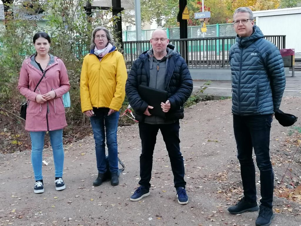 Engerser Bahnhof: Sozialdemokraten begren ergriffene Manahmen