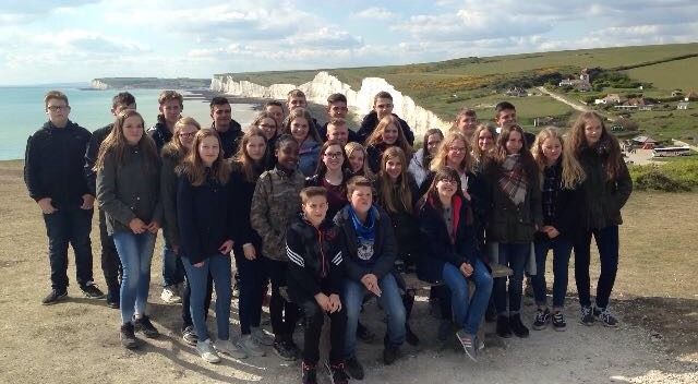 Blick auf die Seven Sisters - die imposanten und hchsten Kreideklippen der  englischen Sdkste, die sich bei Eastbourne ber zehn Kilometer an der Kste entlang erstrecken. Fotos: privat