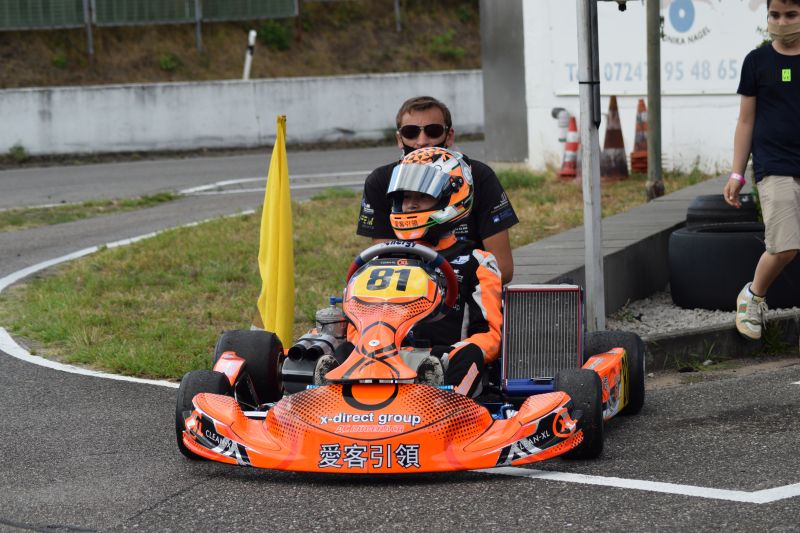 Enrico Frderer auf dem Weg zum Sieg. Fotos: privat