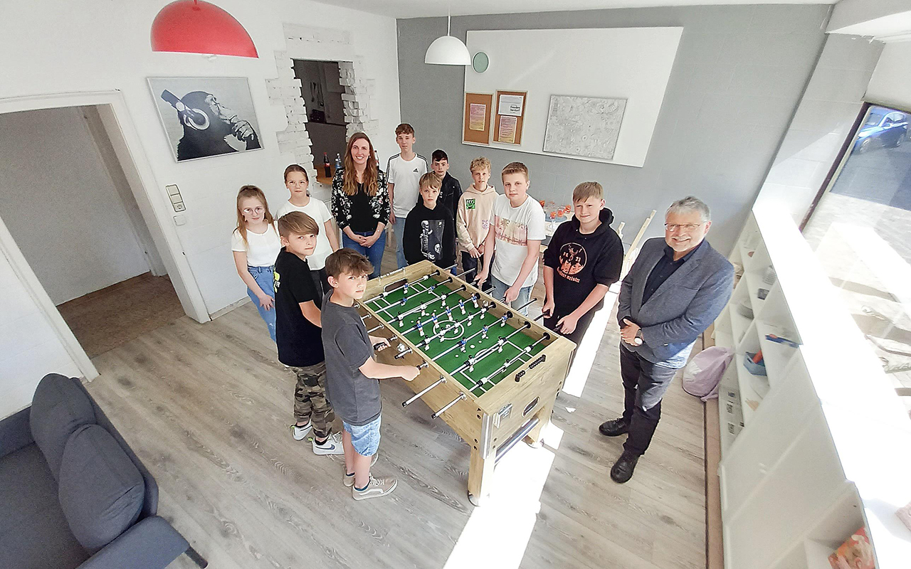 Dritter Jugendtreff der VG Daaden-Herdorf in Herdorf feierlich eröffnet