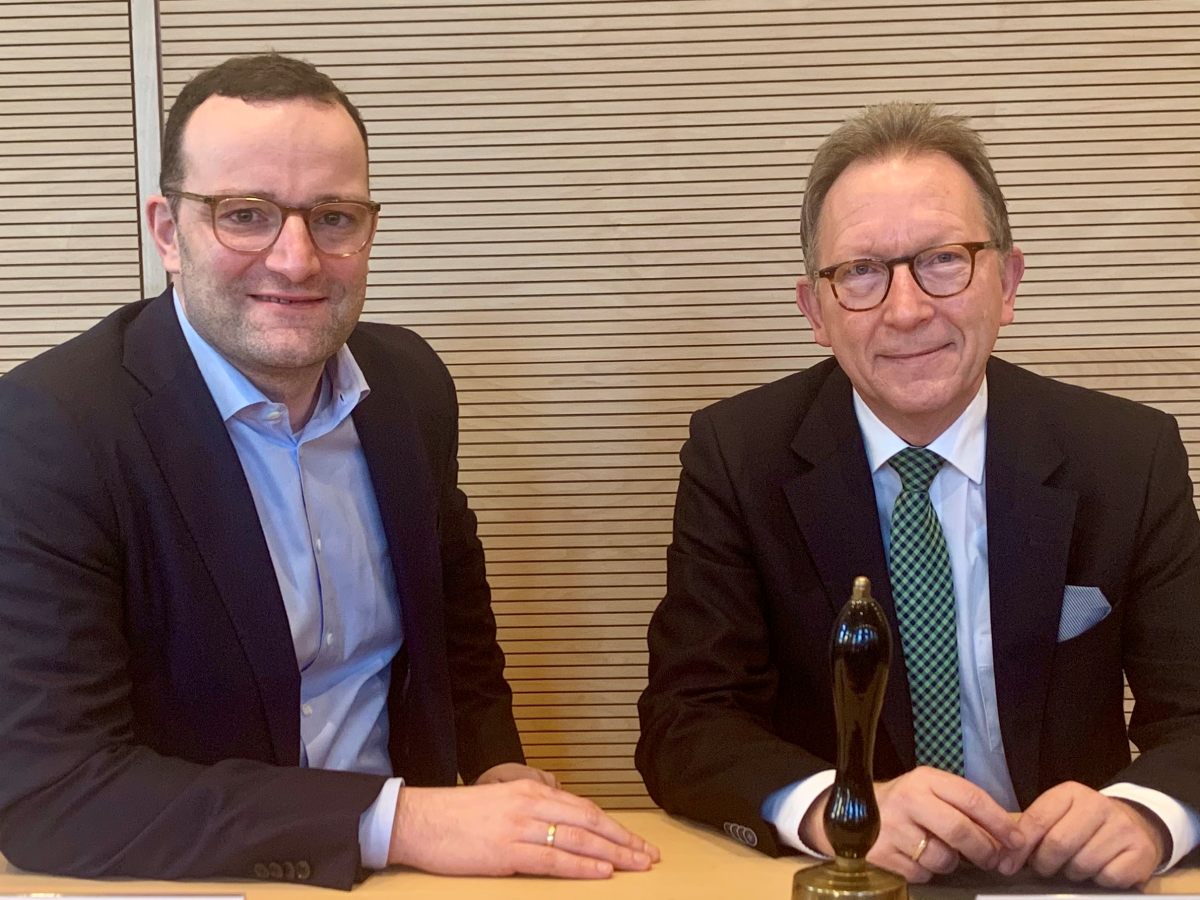 Jens Spahn (links) und Erwin Rddel (beide CDU). (Foto: Wahlkreisbro Rddel) 